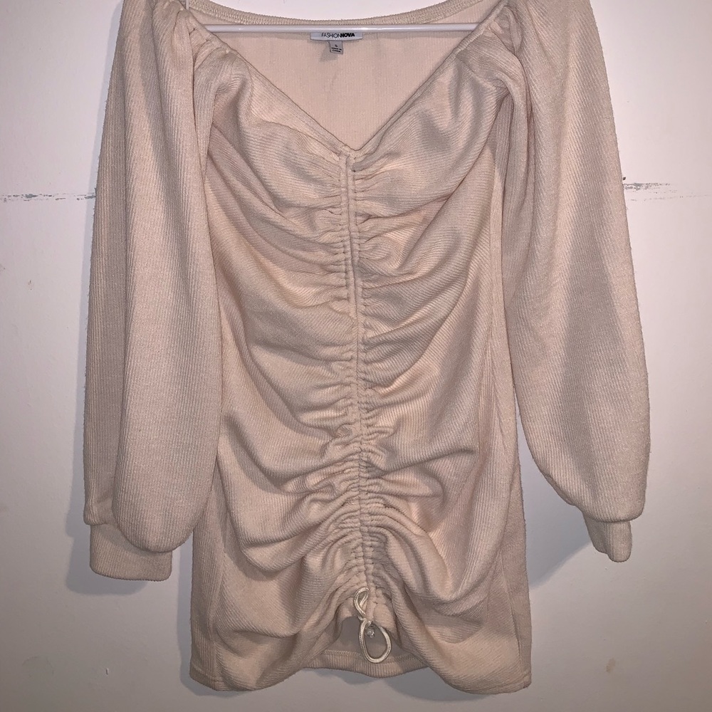 Cream dress